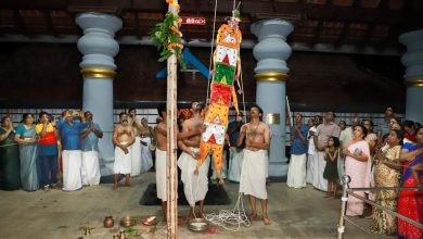 Photo of തൃപ്രയാർ മേൽതൃക്കോവിൽ ശിവക്ഷേത്രത്തിലെ തിരുവാതിര മഹോത്സവത്തിന് കൊടിയേറി