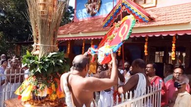 Photo of തളിക്കുളം എരണേഴത്ത് ശ്രീ ഭഗവതി ക്ഷേത്ര മഹോത്സവം കൊടിയേറി.