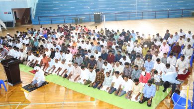Photo of തൃപ്രയാർ ഈദ്ഗാഹ് കമ്മിറ്റിയുടെ നേതൃത്വത്തിൽ- TSGA സ്റ്റേഡിയത്തിൽ ഈദ് ഗാഹ് സംഘടിപ്പിച്ചു…