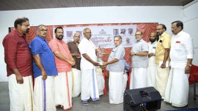 Photo of അവാർഡ് തുക പണിയ വിഭാഗത്തിലെ വിദ്യാർത്ഥിക്ക് കൈമാറും – സി. കെ ശശീന്ദ്രൻ