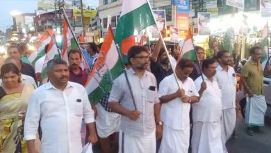Photo of കർണാടകത്തിൽ കോൺഗ്രസ്സ് വിജയത്തിൽ ആഹ്ലാദം പ്രകടിപ്പിച്ച്കോൺഗ്രസ്സ് പ്രവർത്തകർ നാട്ടികയിൽആഹ്ലാദ പ്രകടനം നടത്തി.