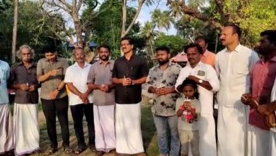 Photo of ഡോ വന്ദനക്ക് കണ്ണീരിൽ കുതിർന്ന ബാഷ്പാഞ്ചലിയുമായി കോൺഗ്രസ്സ്