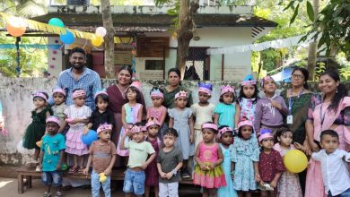 Photo of വനിതാ ശിശു വികസന വകുപ്പ് അങ്കണവാടി പ്രവേശനോത്സവം ചിരിക്കിലുക്കം വാടാനപ്പിള്ളി ഗ്രാമപഞ്ചായത്തിലെ 28 അംഗനവാടികളിലും സമചിതമായി ആഘോഷിച്ചു.