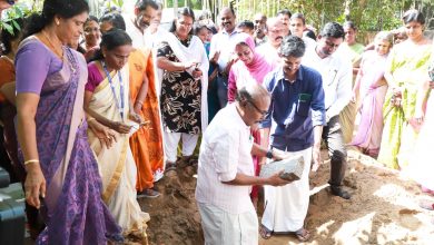 Photo of വലപ്പാട് ഗ്രാമ പഞ്ചായത്തിലെ വാർഡ് 18ലെ 92നമ്പർ അംഗൻവാടിക് തറകല്ലിട്ടു…നാട്ടിക നിയോജക മണ്ഡലം mla ശ്രീ cc മുകുന്ദൻ നിർമാണോത്ഘാടനം നിർവഹിച്ചു..mla ആസ്തി വികസന ഫണ്ടിൽ നിന്നും 25ലക്ഷം രൂപ അനുവദിച്ചിട്ടാണ് അംഗനവാടി നിർമിക്കുന്നത്… ഗ്രാമ പഞ്ചായത്ത്‌ പ്രസിഡന്റ്‌ ഷിനിത ആഷിക് അധ്യക്ഷത വഹിച്ച ചടങ്ങിൽ ബ്ലോക്ക്‌ ക്ഷേമ കാര്യാ ചെയർപേഴ്സൻ മല്ലിക ദേവൻ, വൈസ് പ്രസിഡന്റ്‌ vr ജിത്ത്, ജ്യോതി രവീന്ദ്രൻ, kk പ്രഹർഷൻ, ep അജയഘോഷ, ka വിജയൻ, അനിത തൃത്തീപ്കുമാർ, രശ്മി ഷിജോ, സിജി സുരേഷ്, അസിസ്റ്റന്റ് സെക്രട്ടറി വേണുഗോപാൽ, icds സൂപ്പർവൈസർ ഷീനത്, pwd എഞ്ചിനീയർ മഞ്ജുഷ, almc അംഗങ്ങൾ, അംഗനവാടി ജീവനക്കാർ mgregs പ്രവർത്തകർ,പൊതുപ്രവർത്തകർ പങ്കെടുത്തു..വാഴപുള്ളി പുരുഷോത്തമൻ എന്നവരാണ് അംഗൻവാടി നിർമിക്കുന്നതിനു സൗജന്യമായി സ്ഥലം വിട്ട് നൽകിയത്…വലപ്പാട് ഗ്രാമ പഞ്ചായത്തിലെ വാർഡ് 18ലെ 92നമ്പർ അംഗൻവാടിക് തറകല്ലിട്ടു… നാട്ടിക നിയോജക മണ്ഡലം mla ശ്രീ cc മുകുന്ദൻ നിർമാണോത്ഘാടനം നിർവഹിച്ചു..mla ആസ്തി വികസന ഫണ്ടിൽ നിന്നും 25ലക്ഷം രൂപ അനുവദിച്ചിട്ടാണ് അംഗനവാടി നിർമിക്കുന്നത്… ഗ്രാമ പഞ്ചായത്ത്‌ പ്രസിഡന്റ്‌ ഷിനിത ആഷിക് അധ്യക്ഷത വഹിച്ച ചടങ്ങിൽ ബ്ലോക്ക്‌ ക്ഷേമ കാര്യാ ചെയർപേഴ്സൻ മല്ലിക ദേവൻ, വൈസ് പ്രസിഡന്റ്‌ vr ജിത്ത്, ജ്യോതി രവീന്ദ്രൻ, kk പ്രഹർഷൻ, ep അജയഘോഷ, ka വിജയൻ, അനിത തൃത്തീപ്കുമാർ, രശ്മി ഷിജോ, സിജി സുരേഷ്, അസിസ്റ്റന്റ് സെക്രട്ടറി വേണുഗോപാൽ, icds സൂപ്പർവൈസർ ഷീനത്, pwd എഞ്ചിനീയർ മഞ്ജുഷ, almc അംഗങ്ങൾ, അംഗനവാടി ജീവനക്കാർ mgregs പ്രവർത്തകർ,പൊതുപ്രവർത്തകർ പങ്കെടുത്തു..വാഴപുള്ളി പുരുഷോത്തമൻ എന്നവരാണ് അംഗൻവാടി നിർമിക്കുന്നതിനു സൗജന്യമായി സ്ഥലം വിട്ട് നൽകിയത്…