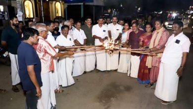 Photo of പൂരം കലക്കി മുഖ്യമന്ത്രി പിണറായി വിജയൻ രാജി വെക്കുക.- കോൺഗ്രസ്‌