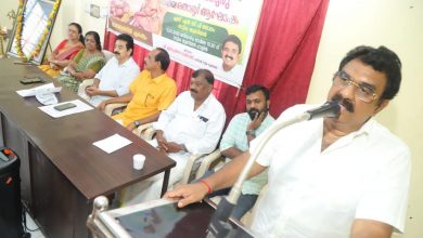 Photo of ഗാന്ധിജി ഗുരുദേവ.സംഗമശതാബ്ദി.ആഘോഷം നാട്ടിക യൂണിയനിൽ നടത്തി.