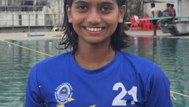 Photo of നിവേദ്യക്ക് 100 മീറ്റർ ബട്ടർഫ്ലൈയിൽ റെക്കോഡ് സ്വർണ്ണംനിവേദ്യക്കിപ്പോൾ മൂന്ന് സ്വർണ്ണവും ഒരു വെള്ളിയും നേടി വിജയക്കുതിപ്പിൽ നിവേദ്യ. (എച്ച്എസ്എസ് ചെന്ത്രാപ്പിന്നി.)