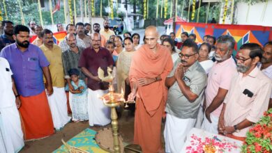 Photo of കഴിമ്പ്രം തത്വമസി അയ്യപ്പ സേവാ സമിതിയുടെ നേതൃത്വത്തിൽ നടത്തപ്പെടുന്ന ദേശവിളക്കിന്റെ ഓഫീസ് ഉദ്ഘാടനം നടന്നു