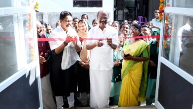 Photo of തളിക്കുളം ഗ്രാമപഞ്ചായത്ത് 2024 – 25 ജനകീയാസൂത്രണ പദ്ധതി പ്രകാരം തൃശ്ശൂർ കോർപ്പറേഷൻ നഗരസഞ്ചയ പദ്ധതിയിൽ നിർമ്മിച്ച മിനി എംസിഎഫ് സ്റ്റോറേജ് ഏരിയ ഉദ്ഘാടനം നടത്തി