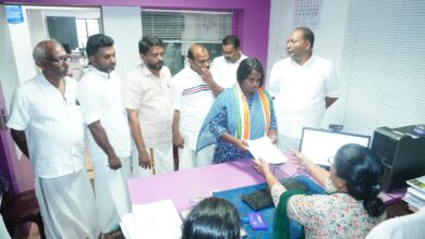 Photo of അമ്മയുടെ വിയോഗത്തിലും ഇലക്ഷന്റെ പോരാട്ടത്തിനായി നാമനിർദേശ പത്രിക സമർപ്പിച്ചു.