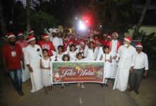 Photo of എടമുട്ടം ക്രിസ്തുരാജ ഇടവകയിൽ മതബോധന യൂണിറ്റിന്റെയും കുടുംബ സമ്മേളനത്തിന്റെയും നേതൃത്വത്തിൽ “Feliz Natal 2K25” മെഗാ കരോൾ ആഘോഷപൂർവ്വവും ഭക്തിസാന്ദ്രവുമായ അന്തരീക്ഷത്തിൽ സംഘടിപ്പിച്ചു.