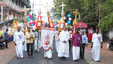 Photo of പഴുവിൽ സെൻ്റ് ആൻ്റണീസ് ഫൊറോന ദൈവാലയത്തിൽ തിരുനാൾ ആഘോഷിച്ചു.