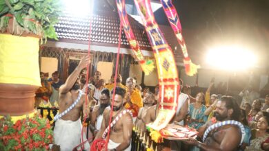 Photo of ഇയ്യാനി ശ്രീ ഭഗവതി ക്ഷേത്രമഹോത്സവത്തിന് കൊടിയേറി .