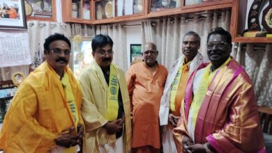Photo of ശിവഗിരി യാത്രയ്ക്ക് സ്വീകരണം നൽകി