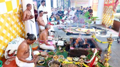 Photo of വാഴക്കുളം ശ്രീ സുബ്രമണ്യസ്വാമി ക്ഷേത്രത്തിൽ മഹാഗണപതി ഹോമം.