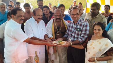 Photo of ശ്രീരാമ ഭക്തസേവാസമിതിയും,സി.പി മുഹമ്മദ് മെമ്മോറിയൽ ചാരിറ്റബിൾ ട്രസ്റ്റും, സംയുക്തമായി തൃപ്രയാർ ക്ഷേത്രത്തിൽ എത്തുന്ന മുഴുവൻ ഭക്ത ജനങ്ങൾക്കുംപ്രസാദ വിതരണം.