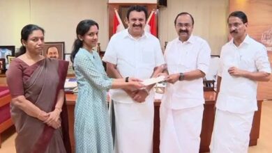 Photo of ADM നവീൻ ബാബുവിന്റെ മകൾക്ക് ഭക്ഷ്യസുരക്ഷാ വകുപ്പിൽ ഭക്ഷ്യ സുരക്ഷ ഓഫീസറായി നിയമനം.