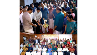 Photo of നാട്ടിക ശ്രീനാരായണ കോളേജിൽ കോമേഴ്‌സ് അലുമിനി അസോസിയേഷൻ “U-Turn – തിരികെ” പൊതുയോഗം കോളേജ് സെമിനാർ ഹാളിൽ വെച്ച് നടന്നു.