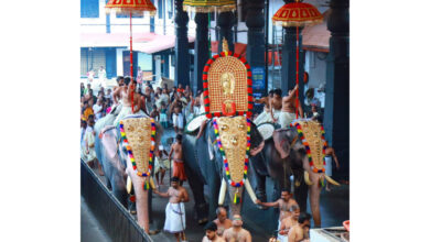 Photo of തിരുവോണം ഗുരുവായൂർ ക്ഷേത്രം കാഴ്ചശീവേലി.