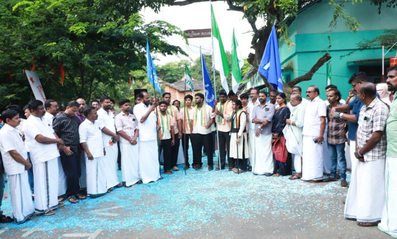 Photo of ശ്രീരാമ പോളിയിലെ യൂണിയൻ ഭാരവാഹികൾക്കു ആദരാവ് നൽകി യൂത്ത് കോൺഗ്രസ്‌.