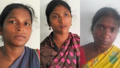 Photo of വലപ്പാട് പൂട്ടിക്കിടന്ന വീട്ടിൽ നിന്ന് ചെമ്പ് പാത്രങ്ങൾ മോഷ്ടിച്ച കേസിൽ  മൂന്ന് സ്ത്രീകൾ പിടിയിൽ.