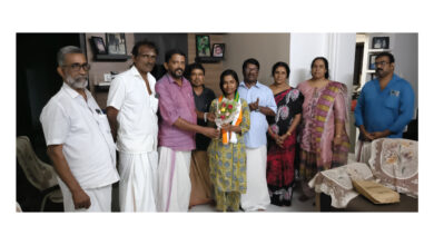 Photo of ഡോ. അർച്ചനയെ അനുമോദിച്ച് ആറാം വാർഡ് കോൺഗ്രസ്സ് കമ്മറ്റി.