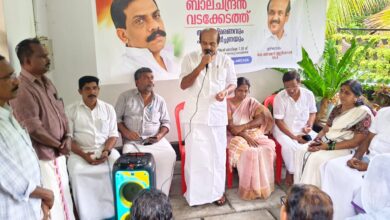 Photo of ബാലചന്ദ്രൻ വടക്കേടത്ത് തികഞ്ഞ ഗാന്ധിയനും സോഷ്യലിസ്റ്റ് ചിന്താഗതിക്കാരനുമായിരുന്നു-അഡ്വ തോമസ് ഉണ്ണിയാടൻ.