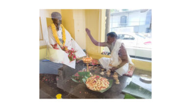 Photo of നാട്ടിക ശ്രീനാരായണ ഗുരു മന്ദിരാങ്കണത്തിൽ ഗുരുദേവ വിഗ്രഹ പ്രതിഷ്ഠാദിനം ആഘോഷിച്ചു.