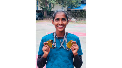 Photo of അണ്ടർ 29 സ്റ്റേറ്റ് മീറ്റിൽ സ്വർണ മെഡൽ നേടി ശിവപ്രിയ.